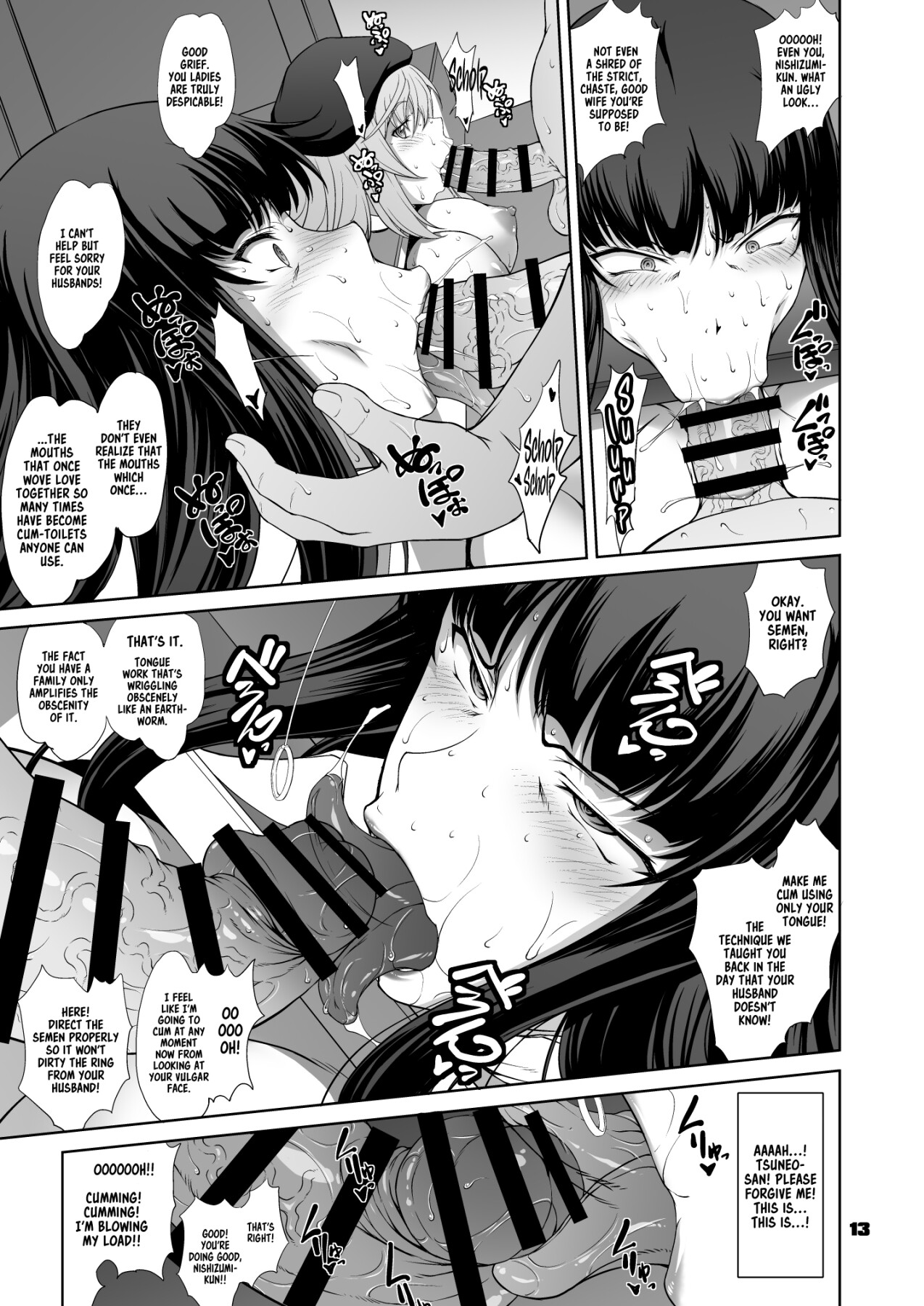 Hentai Manga Comic-The Head's Return To Active Duty: The Complete Submission Ultra-Lewd Sensha-Do-Read-13